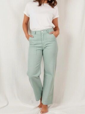 BIG BUD PRESS Work Pants, Sage Green, Small